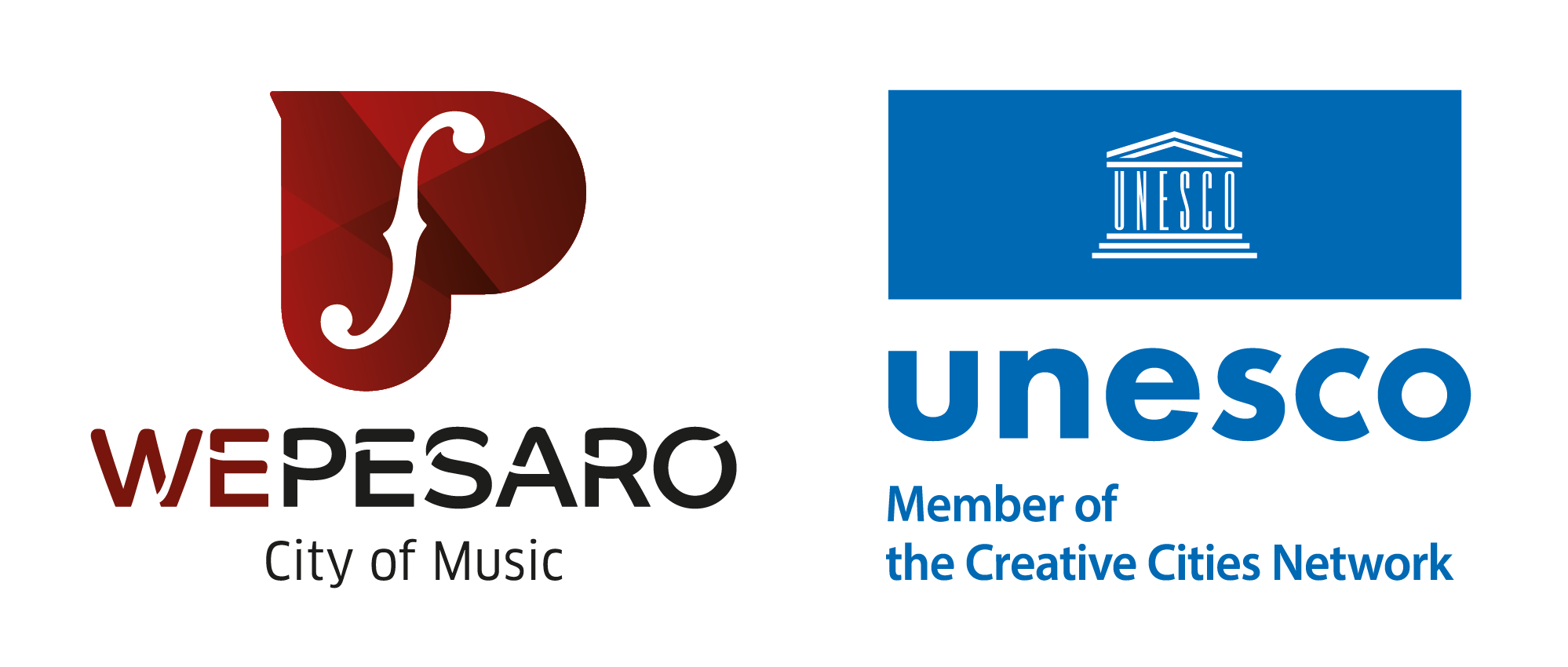 Logo Pesaro Città della Musica UNESCO